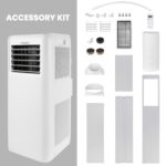 Aire acondicionado portátil 3 en 1 TOSOT Aovia 9500 BTU deshumidificador ventilador 28 m2 blanco 115V