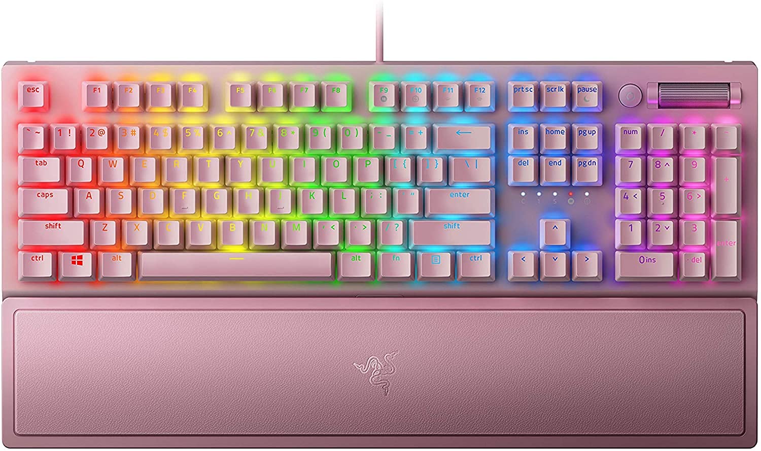 Version 1.0.0 Teclado mecánico para juegos Razer BlackWidow V3 RZ03-03541800-R3M1 interruptores verdes táctiles iluminación Chroma RGB