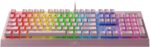Teclado mecánico para juegos Razer BlackWidow V3 RZ03-03541800-R3M1 interruptores verdes táctiles iluminación Chroma RGB