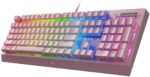 Teclado mecánico para juegos Razer BlackWidow V3 RZ03-03541800-R3M1 interruptores verdes táctiles iluminación Chroma RGB