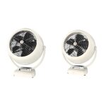 Paquete Ventiladores Circulación Aire Vornado VFAN Sr. Vintage Blanco con Tecnología Vortex