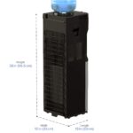 Dispensador Enfriador de Agua Brio CLTL420V2 Carga Superior Tres Temperaturas Seguro para Niños Capacidad Garrafón 3 o 5