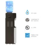 Dispensador Enfriador de Agua Brio CLTL420V2 Carga Superior Tres Temperaturas Seguro para Niños Capacidad Garrafón 3 o 5