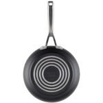 Batería de Cocina KitchenAid 80129 Antiadherente Inducción Anodizado Duro 10 Piezas Negro Mate