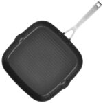 Batería de Cocina KitchenAid 80129 Antiadherente Inducción Anodizado Duro 10 Piezas Negro Mate