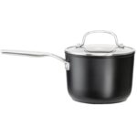 Batería de Cocina KitchenAid 80129 Antiadherente Inducción Anodizado Duro 10 Piezas Negro Mate