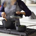 Batería de Cocina KitchenAid 80129 Antiadherente Inducción Anodizado Duro 10 Piezas Negro Mate