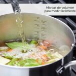 Batería de cocina KitchenAid Meyer 71014 juego de ollas y sartenes de acero inoxidable cepillado para inducción base de