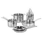 Batería de cocina Cuisinart Smartnest N91 11 acero inoxidable 11 piezas