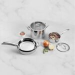 Batería de cocina Cuisinart Smartnest N91 11 acero inoxidable 11 piezas