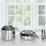 Batería de cocina Cuisinart Smartnest N91 11 acero inoxidable 11 piezas