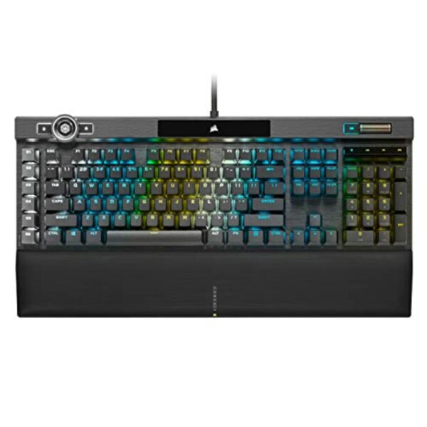 Corsair K100 RGB CH-912A014-NA Teclado Mecanico para Juegos Cherry MX Speed Teclas PBT Double-Shot iCUE