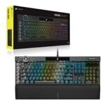 Corsair K100 RGB CH-912A014-NA Teclado Mecanico para Juegos Cherry MX Speed Teclas PBT Double-Shot iCUE