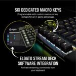 Corsair K100 RGB CH-912A014-NA Teclado Mecanico para Juegos Cherry MX Speed Teclas PBT Double-Shot iCUE