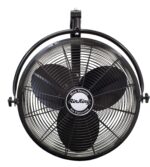 Ventilador de Pared Industrial Air King 9020 1/6 HP 20 Pulgadas y Ventilador 9314 14 Pulgadas de Alta Velocidad Color Ne