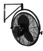 Ventilador de Pared Industrial Air King 9020 1/6 HP 20 Pulgadas y Ventilador 9314 14 Pulgadas de Alta Velocidad Color Ne
