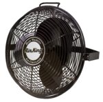 Ventilador de Pared Industrial Air King 9020 1/6 HP 20 Pulgadas y Ventilador 9314 14 Pulgadas de Alta Velocidad Color Ne