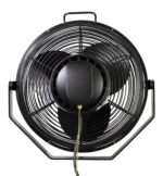 Paquete Ventiladores Industriales Air King 9318 18 Pulgadas y 9314 14 Pulgadas Montaje Multiple Negro