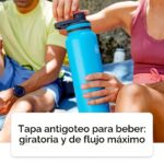 Termo Botella de Agua ThermoFlask 10106 de Acero Inoxidable Doble Pared con Tapa de Boquilla Libre de BPA 24 Onzas