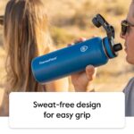 Termo Botella de Agua ThermoFlask 10106 de Acero Inoxidable Doble Pared con Tapa de Boquilla Libre de BPA 24 Onzas