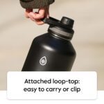 Termo Botella de Agua ThermoFlask 10106 de Acero Inoxidable Doble Pared con Tapa de Boquilla Libre de BPA 24 Onzas