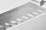 Cuchillo Santoku Wüsthof Classic 1040231314 5 pulgadas borde hueco acero inoxidable blanco