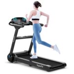 Caminadora Plegable Superfit Superbuy SP37039 2.25HP con Control por App Bluetooth 12 Programas Preestablecidos Pantalla
