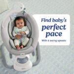 Graco Soothe My Way con mecedora removible, Madden - Columpio versátil para bebé y mecedora portátil