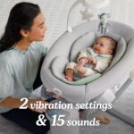 Graco Soothe My Way con mecedora removible, Madden - Columpio versátil para bebé y mecedora portátil