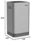 Purificador de aire NuWave OxyPure 47003 5 etapas de filtracion 4 filtros HEPA para habitaciones extra grandes oficinas