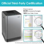 Purificador de aire NuWave OxyPure 47003 5 etapas de filtracion 4 filtros HEPA para habitaciones extra grandes oficinas