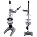 Tribest Pro MJP-100 Profesional Exprimidor de Prensa en Frío Manual para Naranja, Limón y Otras Frutas Cítricas, Gris