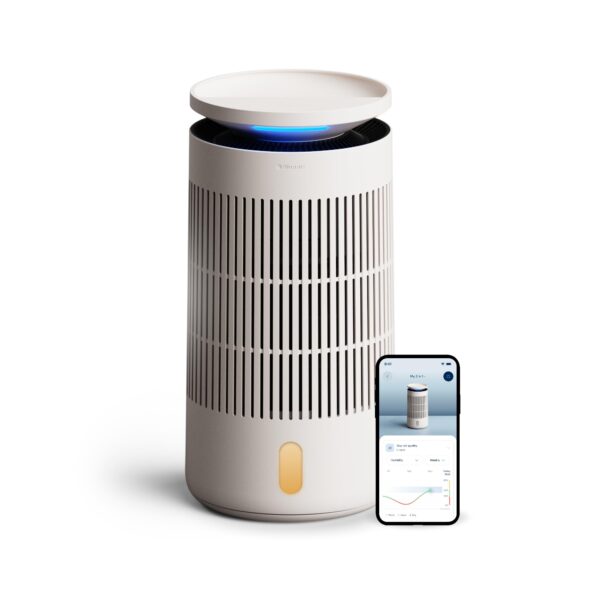 Purificador de aire y humidificador 2 en 1 Blueair 113825 HEPASilent filtro HEPA para habitaciones hasta 174 metros cuad