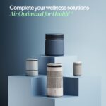 Purificador de aire y humidificador 2 en 1 Blueair 113825 HEPASilent filtro HEPA para habitaciones hasta 174 metros cuad