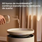 Purificador de aire y humidificador 2 en 1 Blueair 113825 HEPASilent filtro HEPA para habitaciones hasta 174 metros cuad