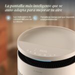 Purificador de aire y humidificador 2 en 1 Blueair 113825 HEPASilent filtro HEPA para habitaciones hasta 174 metros cuad
