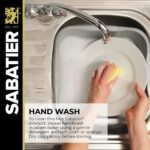 Sabatier Acacia Forged Triple Rivet Edgekeeper Juego de bloques de cuchillos, 15 piezas, blanco