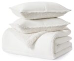 Juego de edredon UGG Blissful Britannica Home Fashions 10266 reversible hipoalergenico relleno alternativo de plumon sua