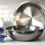 Wok de Titanio y Acero Inoxidable con Tapa Hestan Culinary NanoBond 60033 de 14 Pulgadas Apto para Inducción