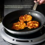 Sartén Profesional de Acero Inoxidable Antiadherente Hestan Culinary ProBond Forged TITUM 31577 de 31.8 cm Apto para Ind