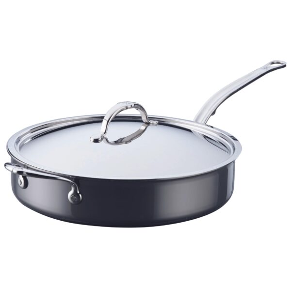 Sartén de Acero Inoxidable con Titanio Hestan Culinary NanoBond 60028 para Inducción 5 Cuartos