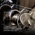 Sartén de Acero Inoxidable con Titanio Hestan Culinary NanoBond 60028 para Inducción 5 Cuartos