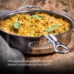 Sartén de Acero Inoxidable con Titanio Hestan Culinary NanoBond 60028 para Inducción 5 Cuartos