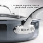 Sartén de Acero Inoxidable con Titanio Hestan Culinary NanoBond 60028 para Inducción 5 Cuartos