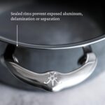 Sartén de Acero Inoxidable con Titanio Hestan Culinary NanoBond 60028 para Inducción 5 Cuartos
