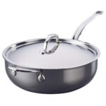 Sartén de titanio todo en uno Hestan Culinary NanoBond 60032 compatible con inducción 5 cuartos