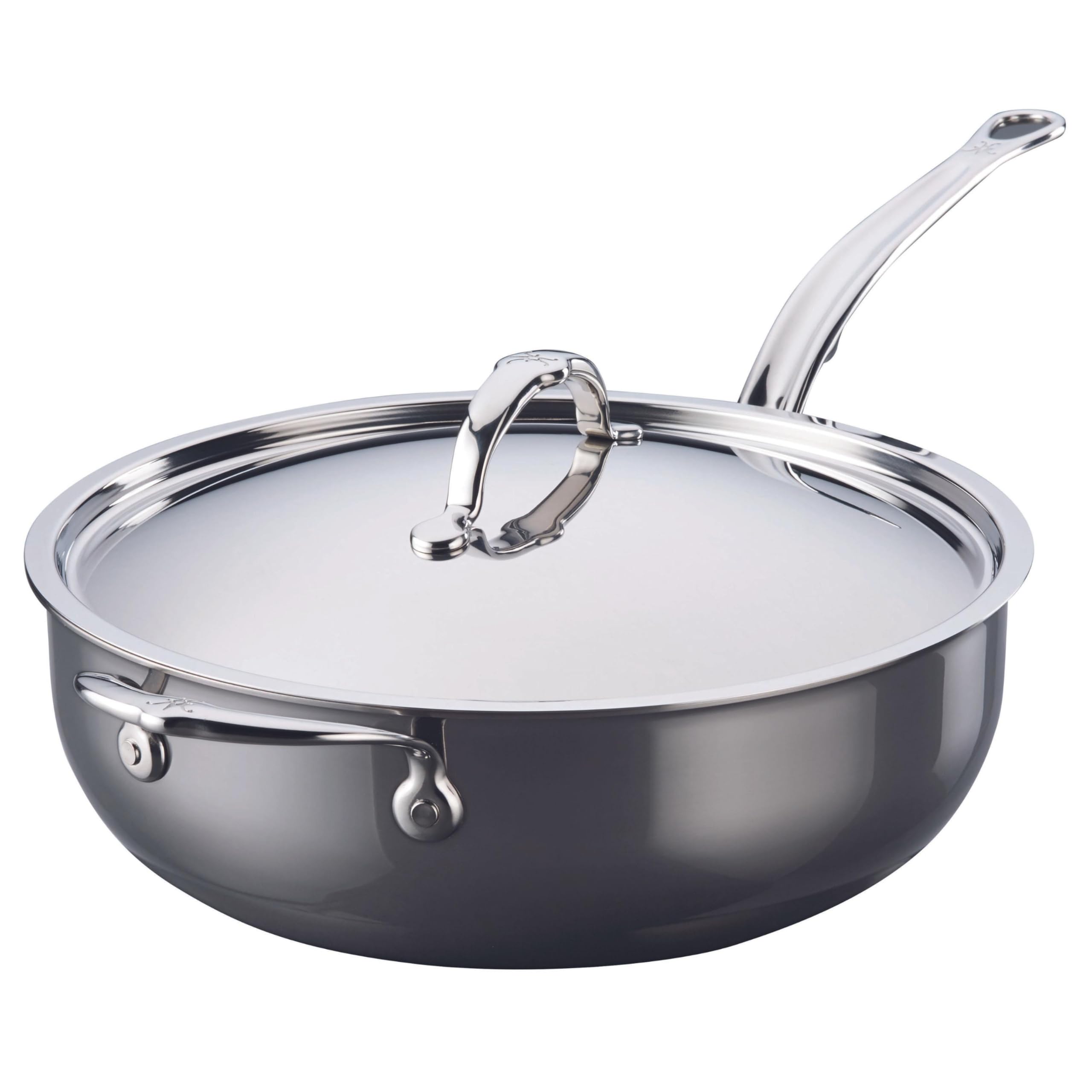 Version 1.0.0 Sartén de titanio todo en uno Hestan Culinary NanoBond 60032 compatible con inducción 5 cuartos