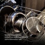 Sartén de titanio todo en uno Hestan Culinary NanoBond 60032 compatible con inducción 5 cuartos