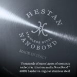 Sartén de titanio todo en uno Hestan Culinary NanoBond 60032 compatible con inducción 5 cuartos