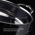 Sartén de titanio todo en uno Hestan Culinary NanoBond 60032 compatible con inducción 5 cuartos
